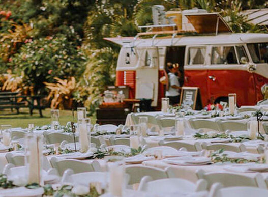 Riverside farm venue for weddings and private events in Haleiwa