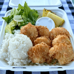 Refreshing shaved ice at Tsue's Farm Haleiwa